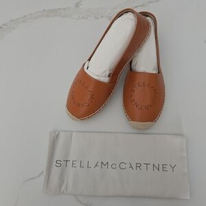 NWT Stella McCartney Logo Canvas Espadrille